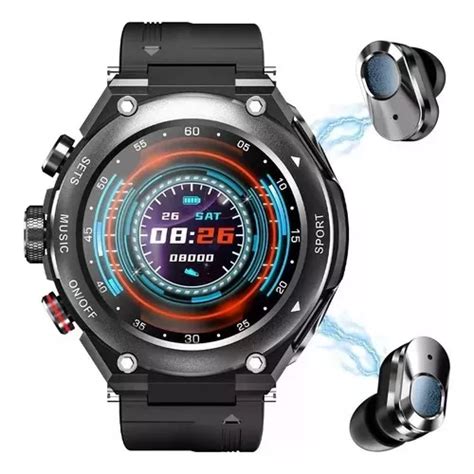 Relógio Inteligente Smartwatch Lemfo T92 Fone Bluetooth Tws