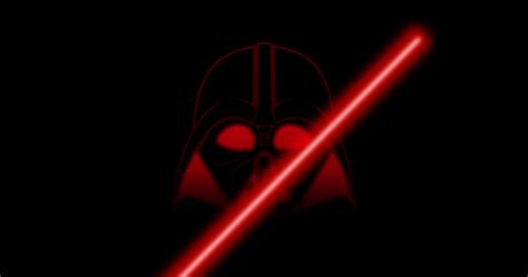 Wallpaper Star Wars Darth Vader Red Black Simple Background