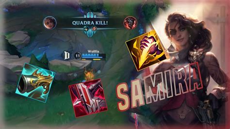 Wild Rift Samira Is The New Ultimate Jungle In The New Update