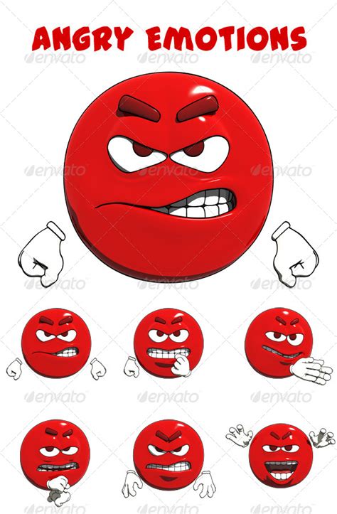 Angry Emotions by GBREAL | GraphicRiver