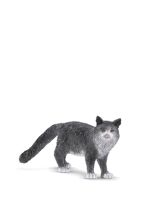 Schleich Maine Coon Kedi Hayvan Figür Oyuncak Çok Renkli