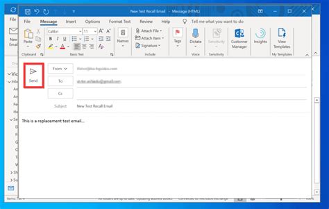 How To Recall An Email In Outlook From Windows 10