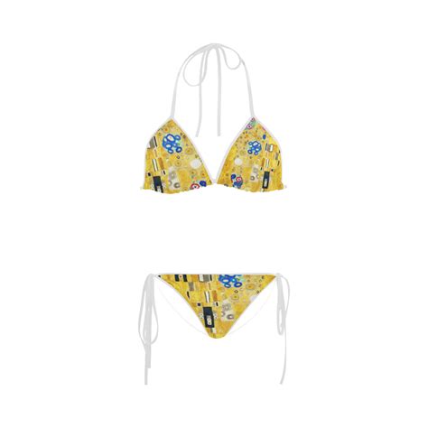 Gustav Klimt The Kiss Custom Bikini Swimsuit ID D1052689
