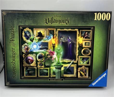 Disney Villainous Maleficent Ravensburger 1000 Piece Jigsaw Puzzle