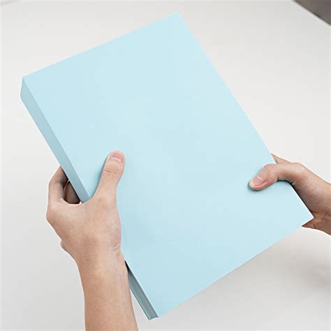 A4 Light Blue Copy Paper 80g Color Printing Paper 70g Copy Paper A5