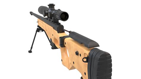 L115a3 Awp Sniper Rifle1 3d Model 49 Unknown Fbx Obj Stl Blend