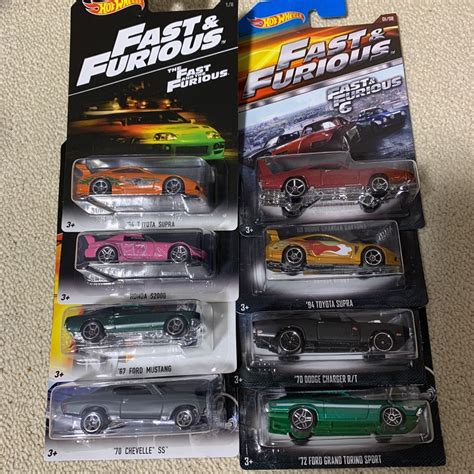 Yahooオークション Hot Wheel ワイルドスピード 8個セット