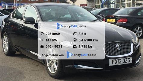 Jaguar XF 2 2D X250 Technische Daten 2013 2015 Leistung