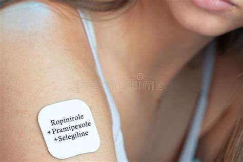 Ropinirole Pramipexole Selegiline Transdermal Patch Stock Image Image