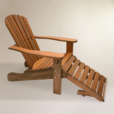 Finished In Rich Brown Umber Our Solid Wood Adirondack Chair Features