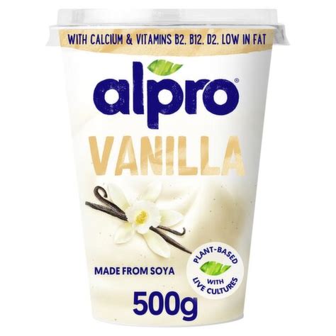 Alpro Vanilla Soya Yogurt Alternative 500 G Storefront EN