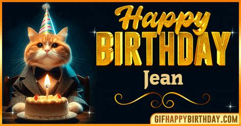 Happy Birthday Jean GIF Images