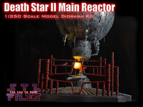 Death Star II Main Reactor Diorama | Etsy