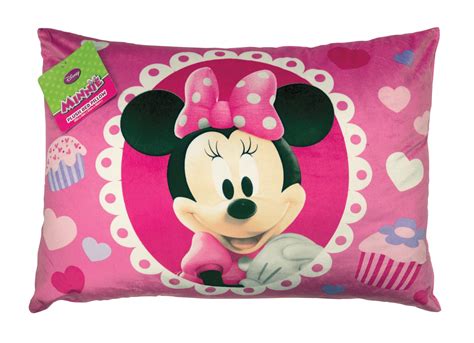 Disney Minnie Mouse Soft Bed Pillow Shop Blankets And Pillows At H E B