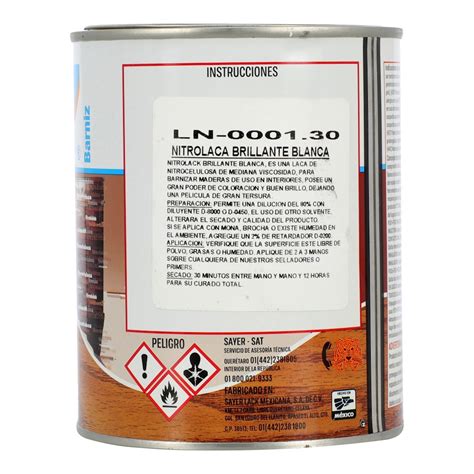 Laca Nitrocelulosa De L Blanco The Home Depot M Xico Ventas A