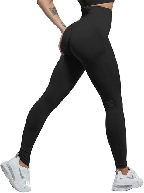 Vkvk Womens Leggings Sexy Leggings Women High Waist Fitness Bubble