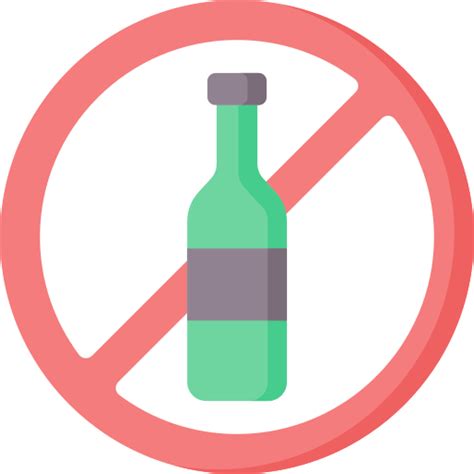 No Alcohol Free Icon