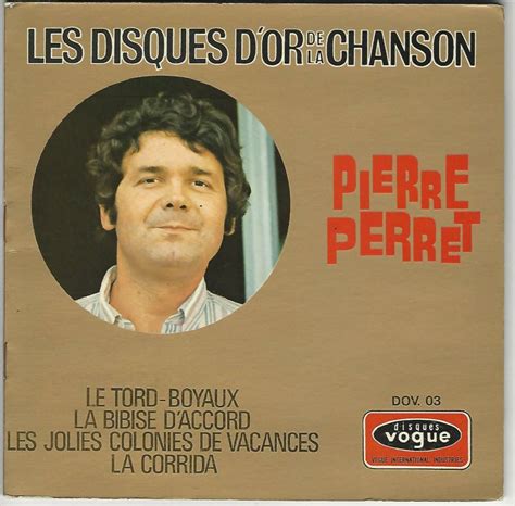 Pierre Perret Livredisque Vogue Dov Les Disques D Or De La