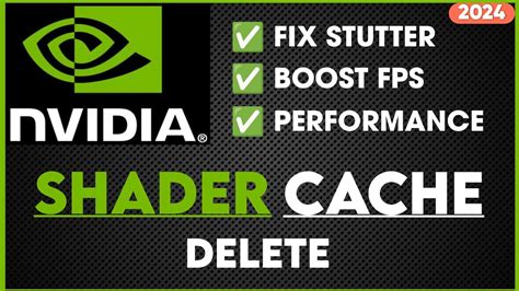 Fix Game Stuttering Improve Fps And Performance 2024 Delete Nvidia