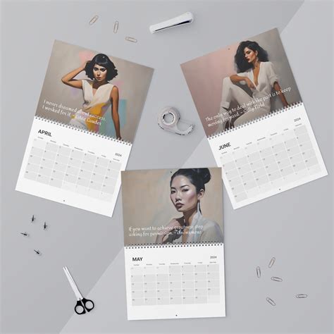 Women S Inspiration And Motivation Calendar Birthday Gift