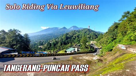 Motovlog Solo Touring Tangerang Puncak Pass Bogor Via Leuwiliang