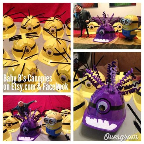 Despicable Me Birthday Party Play Hat By Babybscanopies On Etsy