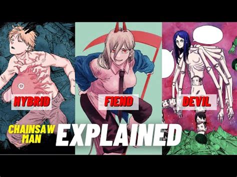 Chainsaw Man Explained Difference Between Devils Fiends And Hybrids