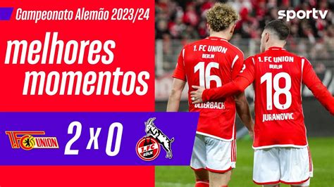 UNION BERLIN 2 X 0 COLÔNIA MELHORES MOMENTOS 16ª RODADA DO