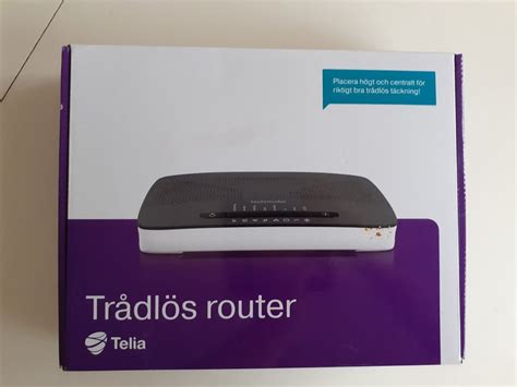 Se Produkter Som Liknar Router Telia Technicolor På Tradera 558872991