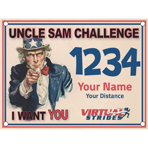 Uncle Sam Challenge Virtual Strides