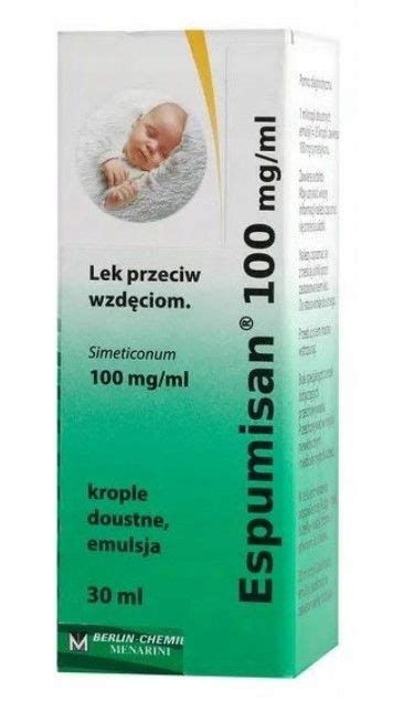 Espumisan krople doustne na kolkę i wzdęcia 100mg ml 30ml 15192658740