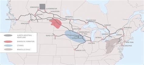 Canadian Railway Map