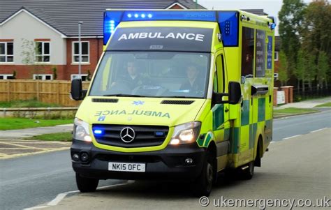 Nk Ofc North East Ambulance Service Mercedes Benz Sprinter Uk