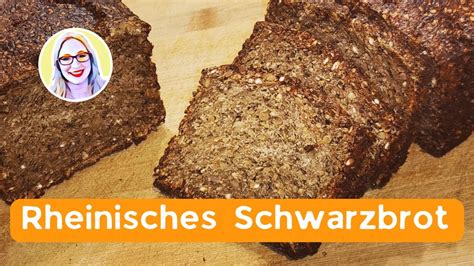 Rheinisches Schwarzbrot Backen Einfach Leicht Und Lecker YouTube