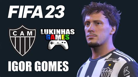 FIFA 23 Igor Gomes Atlético Mineiro look alike how to create