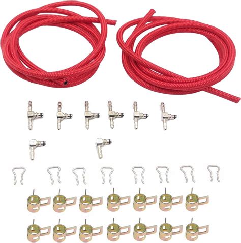 Amazon Zieichy Fuel Injector Return Line Rail Kit With Fittings