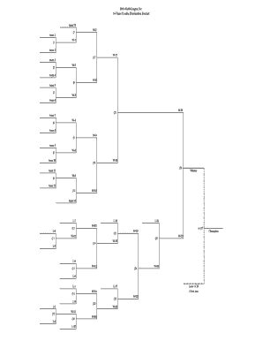 Tournament Bracket Template 14 Teams | TUTORE.ORG - Master of Documents