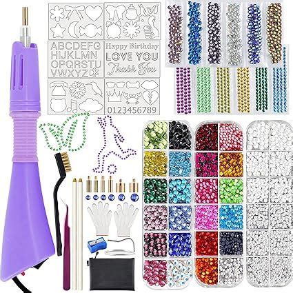 Amazon Glteck Hotfix Applicator Bedazzler Kit With Pcs