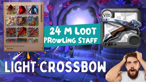 Light Crossbow The Prowling Staff Hunter Mist Albion Online Youtube