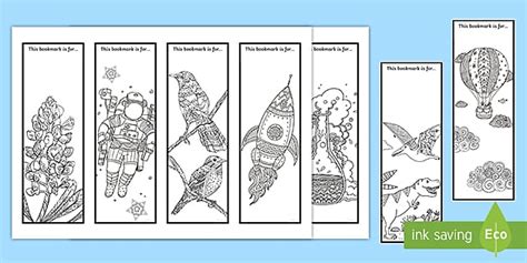 Printable Bookmarks To Colour In Mindfulness Twinkl