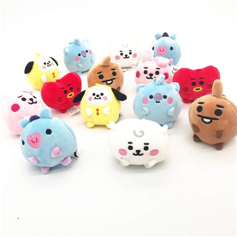 Cm Bts Mu Eca Llavero Mang Chimmy Shooky Tata Bt Peluche Juguete