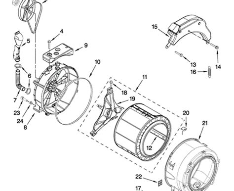Whirlpool Duet Sport Ht Washer Parts Diagram
