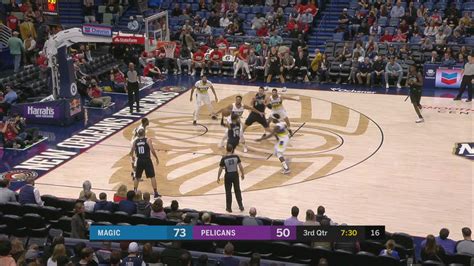 Two Point Three Point Field Goal Magic Pelicans NBA Official