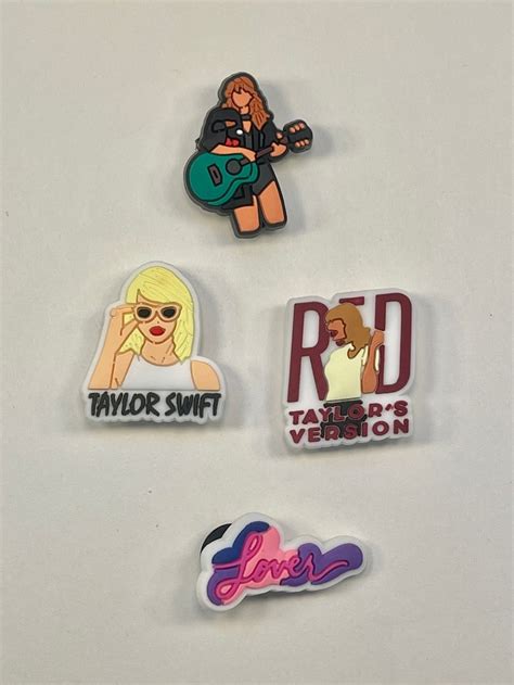 Taylor Swift Croc Jibbitz Croc Charms Shoe Accessories Etsy