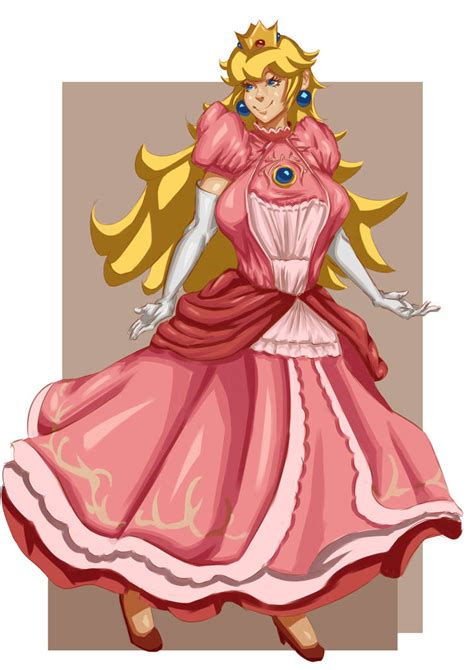 Princess Peach sfw by LaenarenArt on DeviantArt