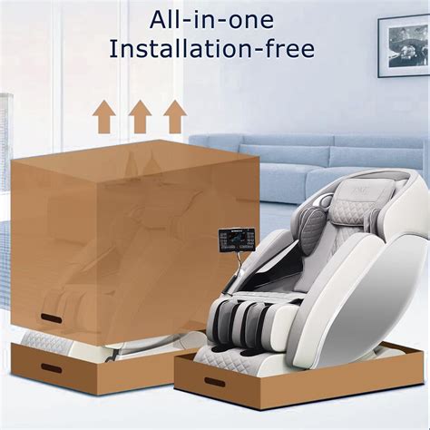 Buy Zmz 4d Massage Chair Sl Track Full Body Zero Gravity Shiatsu