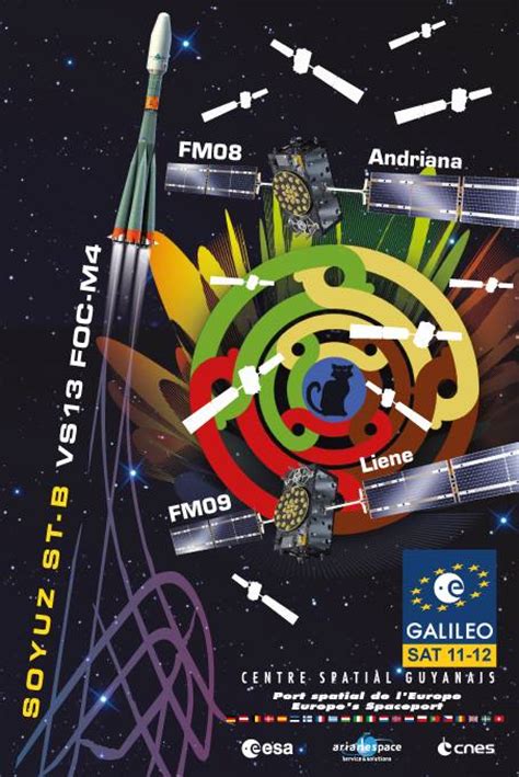 Galileo Satellites 11 And 12 Integrated For Arianespaces Year End