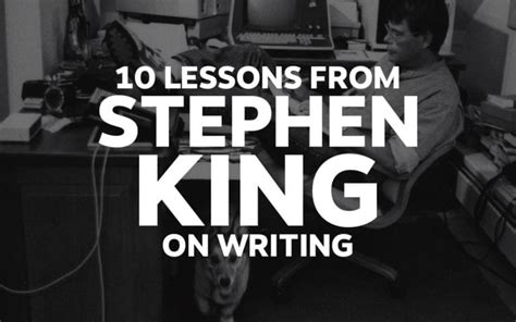 10 Lessons From Stephen King On Writing - Josh Steimle