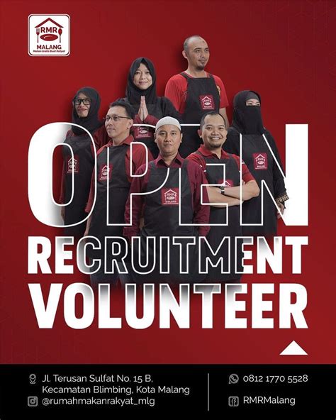 OPEN RECRUITMENT VOLUNTEER AtmaGo