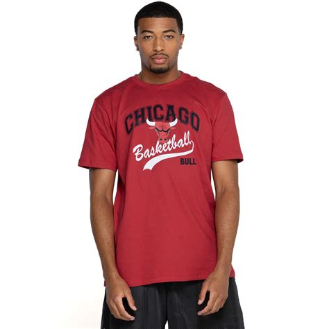 Camiseta Chicago Bulls Masculina Nba Manga Curta Nb Em Promo O